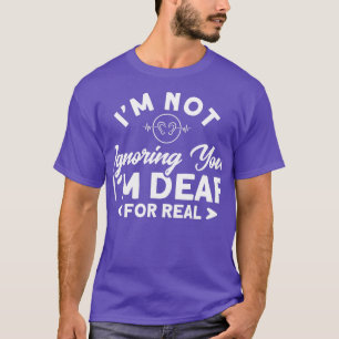 Camiseta Design de Audiência para Linguagem de Sinais