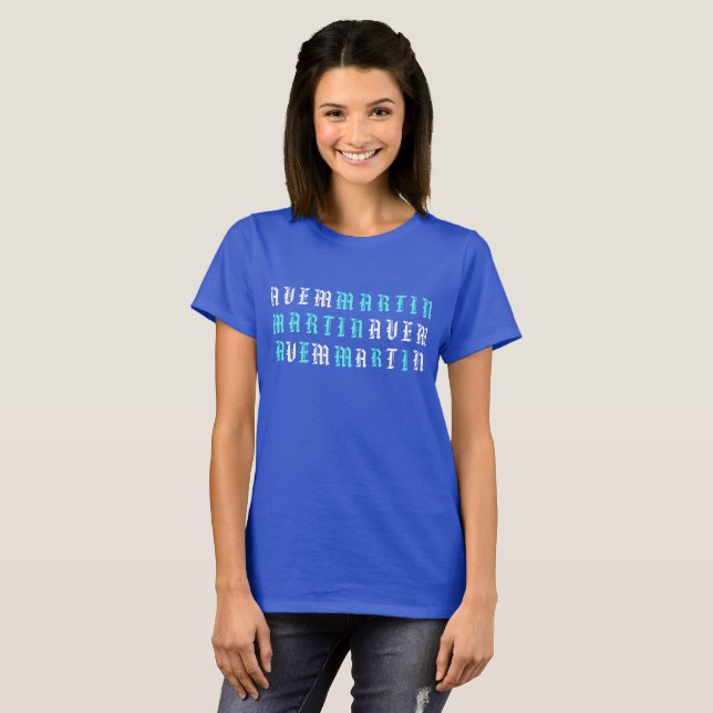 Camiseta Design de Avem Martin (Frente Completa)