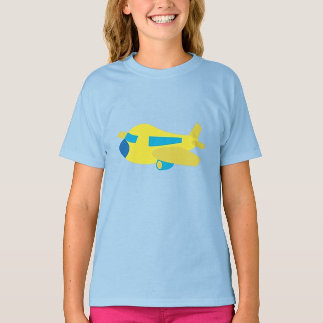 Camiseta Design de avião (Frente)