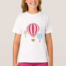 Camiseta Design de Balões de Ar Quente