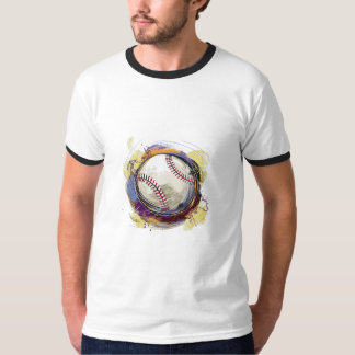 Camiseta Design de Baseball pintado Digitalmente