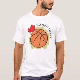 Camiseta Design de Basquete