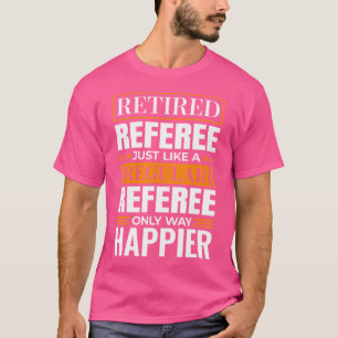 Camiseta Design De Basquete Aposentado Para A Ref De Baseba