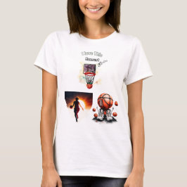 Camiseta Design de basquete criativo - Jogador, Calçado