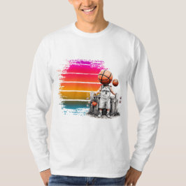 Camiseta Design de basquete criativo - Jogador, Calçado e b
