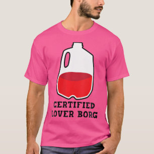 Camiseta Design de Bebendo de Lover B.O.R.G. certificado pa