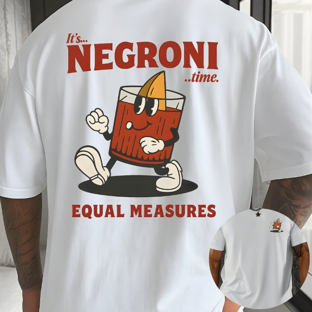Camiseta Design de Bebida Retro Amante de Coquetel Divertid (Criador carregado)
