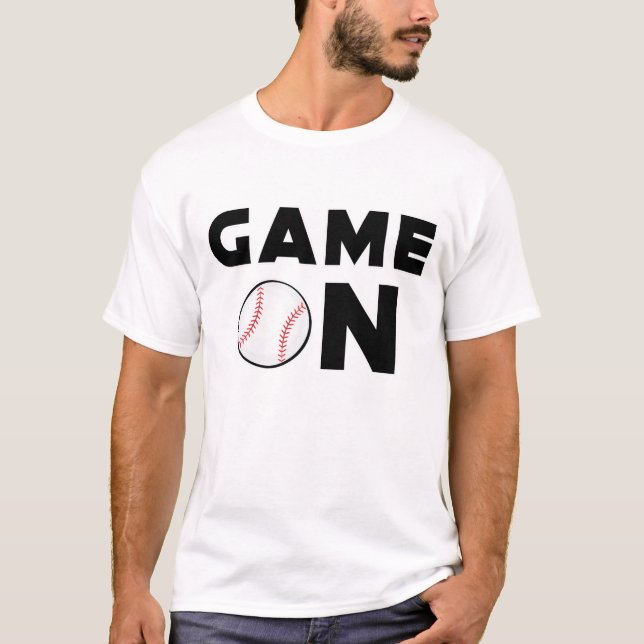 Camiseta Design de Beisebol (Frente)