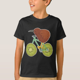 Camiseta Design de Bicicleta Nova Zelândia para amantes de