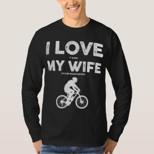 Camiseta Design De Bike De Montanha Engraçada Para Homens P