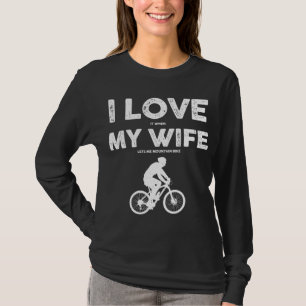 Camiseta Design De Bike De Montanha Engraçada Para Homens P