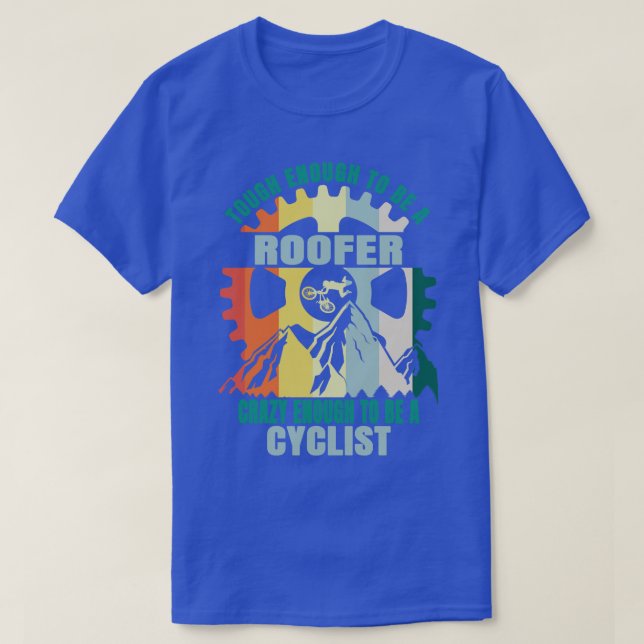 Camiseta Design de Biker Roofer (Frente do Design)
