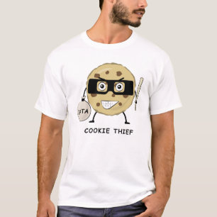 Camiseta Design de Biscoito Divertido