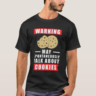 Camiseta Design de Biscoito Divertido