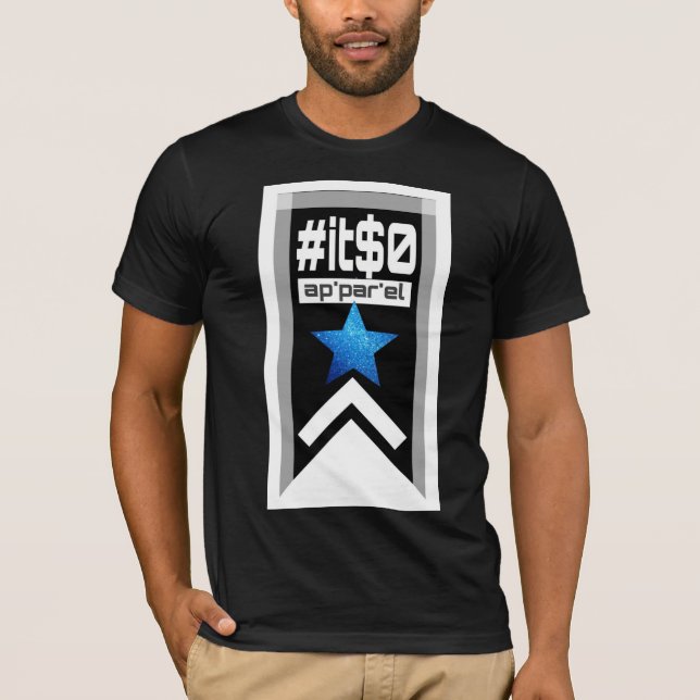 Camiseta design de Blk de ti$0 (Frente)