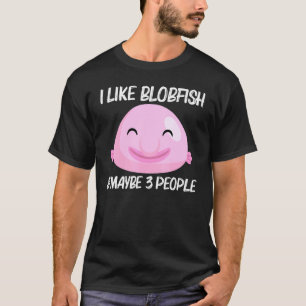 Camiseta Design de Blobfish Legal Para Homens Mulheres Pesc