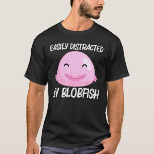 Camiseta Design de Blobfish Legal Para Homens Mulheres Pesc