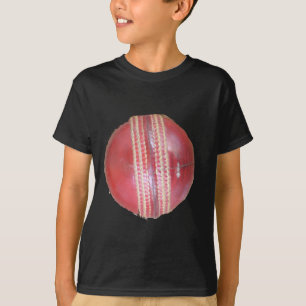 Camiseta Design de bola de críquete