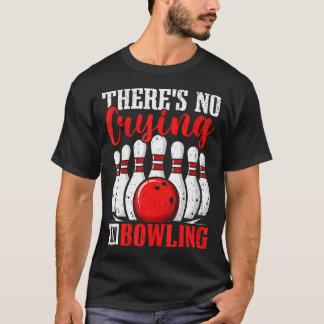 Camiseta Design de boliche vintage engraçado para jogadores