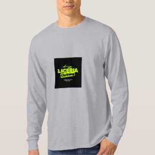 Camiseta Design de Bolso com Gradiente de Arco-Íris Longo 