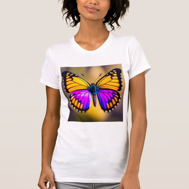 Camiseta Design de borboleta (Frente)