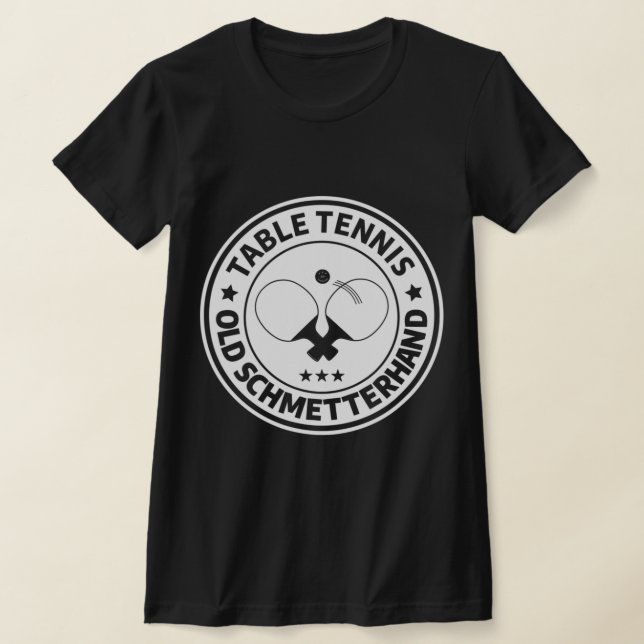 Camiseta design de borboleta tênis de mesa de tênis de mesa (Postura )