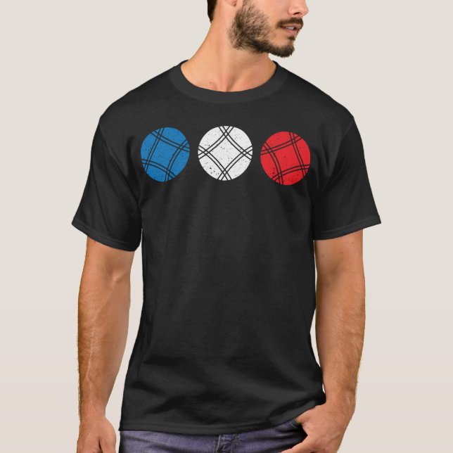 Camiseta design de boules Legal - bocce pecega (Frente)