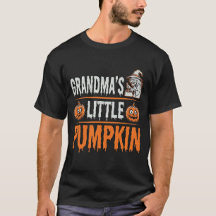 Camiseta Design de Bruxa de Halloween da Pequena Abóbora da