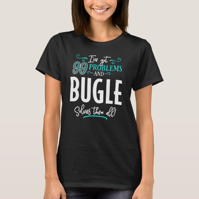 Camiseta Design de Bugle - Bugle Resolve Todos (Frente)