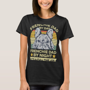 Camiseta Design de Bulldog Francês para Seu Pai Francês