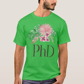 Camiseta Design de buquê floral Phd bohemian