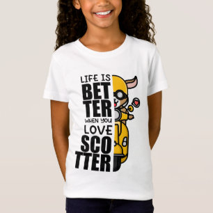 Camiseta Design de cabra de Patinete