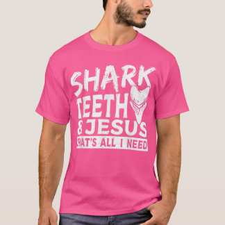 Camiseta Design de caça de dentes fósseis para uma cambada 