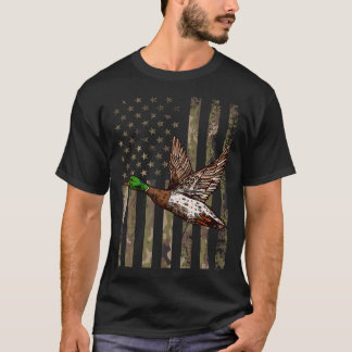 Camiseta Design De Caça De Pato Para Homens As Mulheres Gan