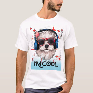 Camiseta design de cachorro