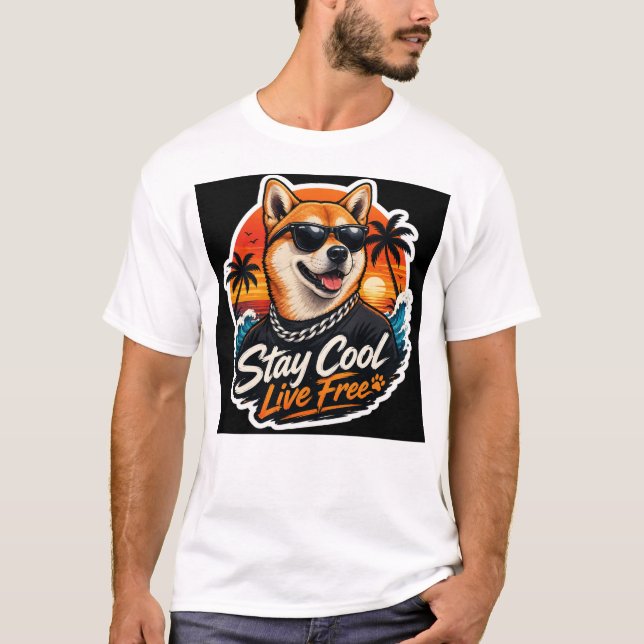 Camiseta design de cachorro (Frente)