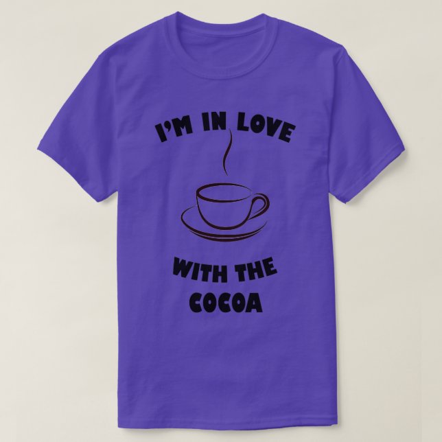 Camiseta Design de café 1 (Frente do Design)