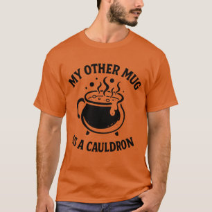 Camiseta Design de Caldeirão Preto Mágico – Poção Mágica Fe