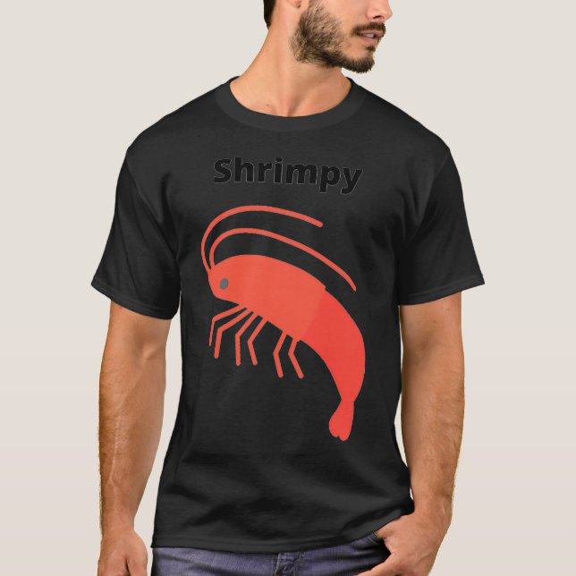 Camiseta Design de Camarão (Frente)