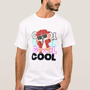 Camiseta Design de Camisa-Camisa Animal de Cartoon