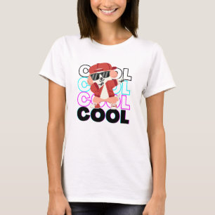 Camiseta Design de Camisa-Camisa Animal de Cartoon