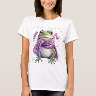 Camiseta Design de camiseta: conforto do Sapo Cozy