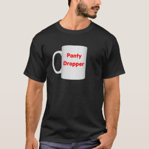 Camiseta Design de Caneca Inapropriado para Derrubar Calcin