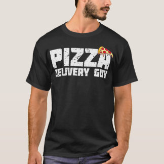 Camiseta Design de cara de entrega de pizza para amantes de