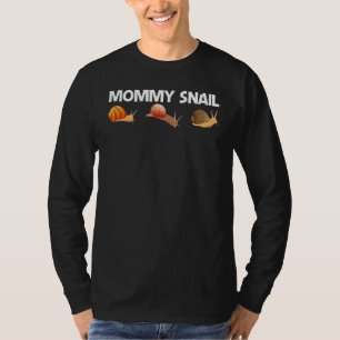 Camiseta Design De Caracol Para Mulheres Caracol De Água fr