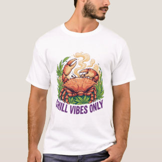 Camiseta Design de Caranguejo