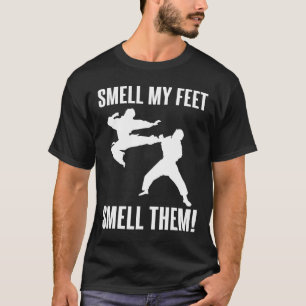 Camiseta Design de Caratê legal para Homens Meninas Negras
