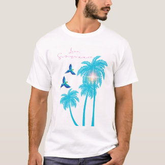 Camiseta Design de Carta de Amor - Amor, Verão xxoo