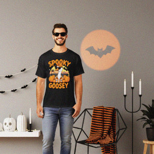 Camiseta Design de Cartografia de Ganso Laranja legal
