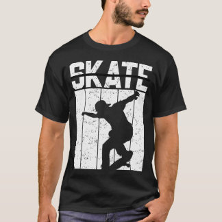 Camiseta Design de Cartonagem de skate - Gráfico de Estilo